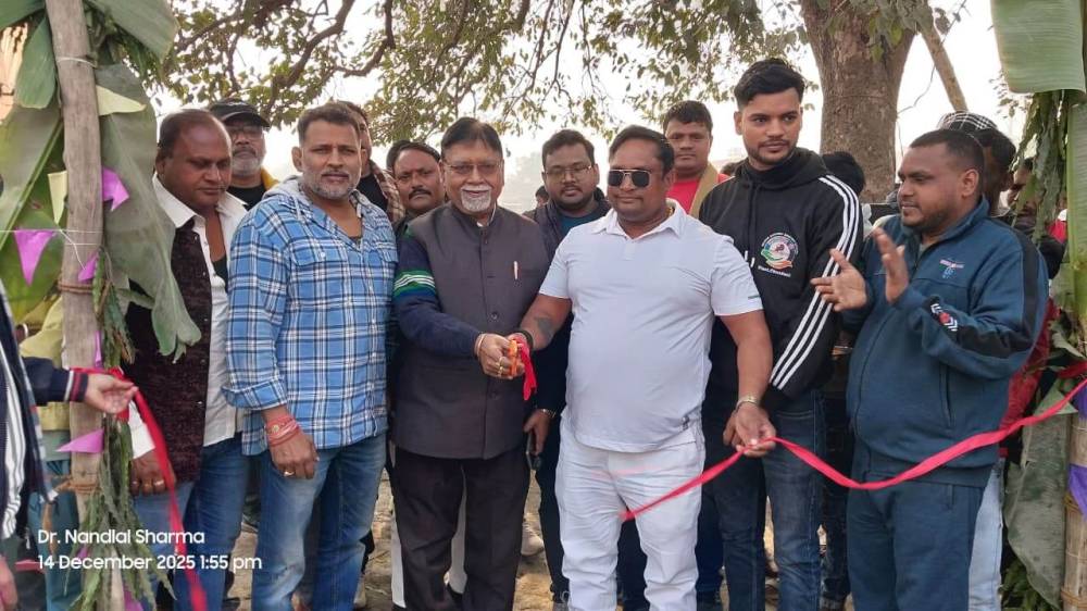 Kashi Ki Aawaz | टिकरी बनारस ने सीजन 4 कबड्डी का उद्घाटन मैच जीता   सतपोखरी में मिनी स्टेडियम चुनार को 5-3 से हराया