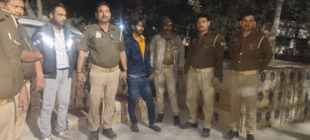Kashi Ki Aawaz | होली से पहले बड़ी कार्रवाई: 3807 लीटर अवैध अंग्रेजी शराब बरामद,।