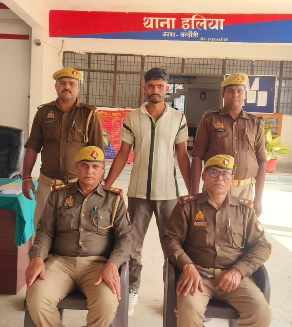 Kashi Ki Aawaz | गोवध मामले में वांछित एक अभियुक्त गिरफ्तार।